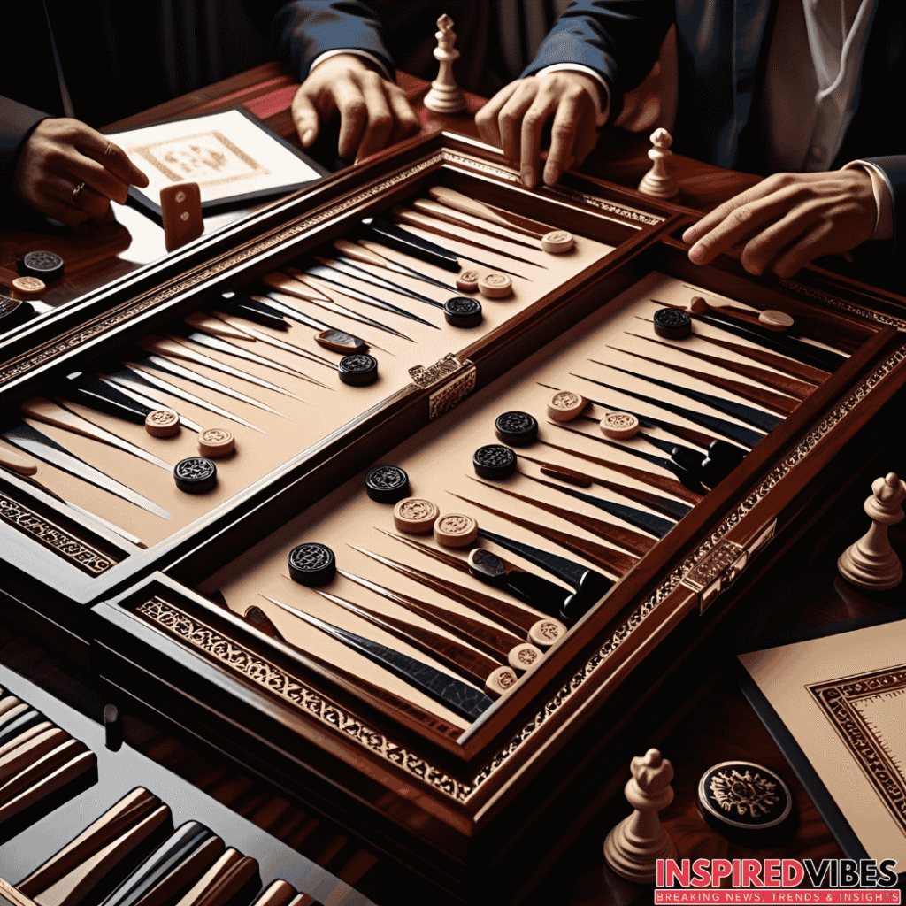 backgammon board game